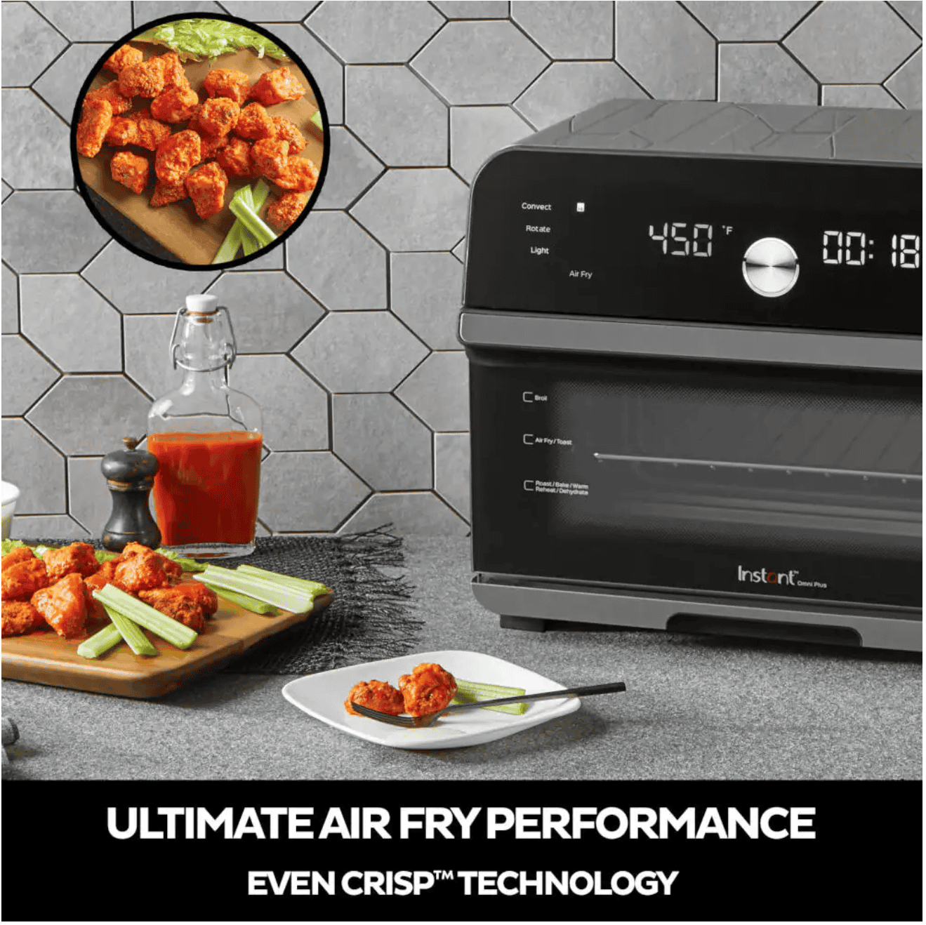 Instant Pot 18L Omni Plus Air Fry Oven Stainless Steel