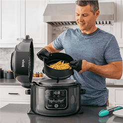 NINJA OP301 Foodi 9-in-1 6.5 Qt. Electric Pressure Cooker & Air Fryer