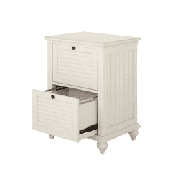 Hamilton 2-Drawer Off White File Cabinet