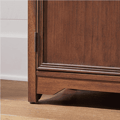 Bradstone 3 Door Walnut Storage Console