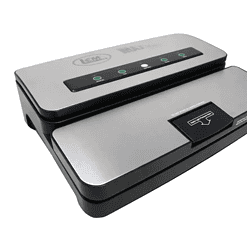 Stainless Steel Vacuum Sealer with Bag Cutter and Holder