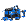 Kobalt 4-Tool 24-volt Max Brushless Power Tool Combo Kit with Soft Case (1 Li-ion Battery Included and Charger Included)