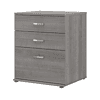 Bush Business Furniture Universal Storage 28.3464-in W x 33.9763-in H Wood Composite Platinum Gray Freestanding Utility Storage Cabinet