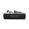 King Koil California King Luxury Raised Air Mattress with Built-in 120V AC High Capacity Internal Pump Comfort Quilt Top California King Airbed
