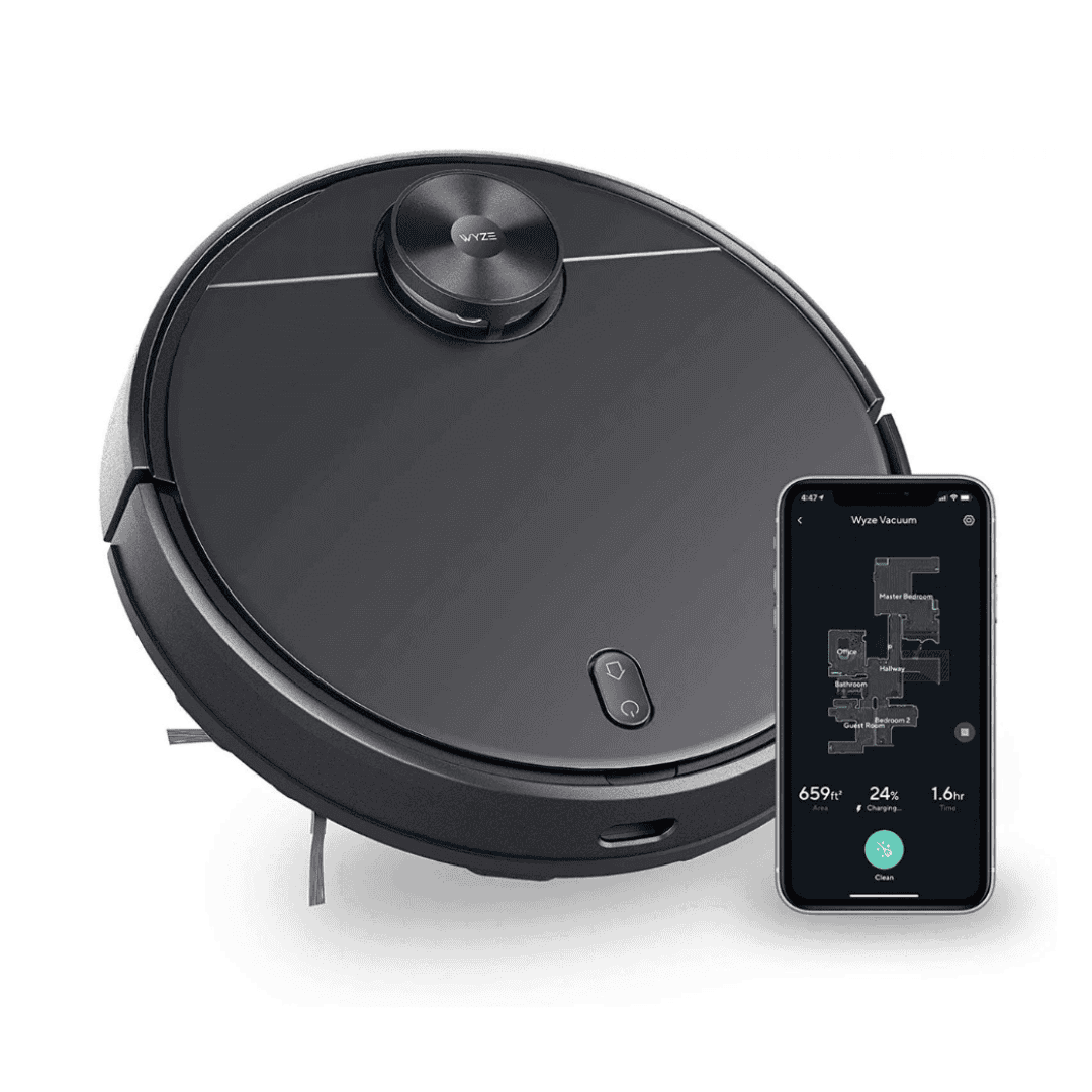Wyze Robot Vacuum with LiDAR Room Mapping