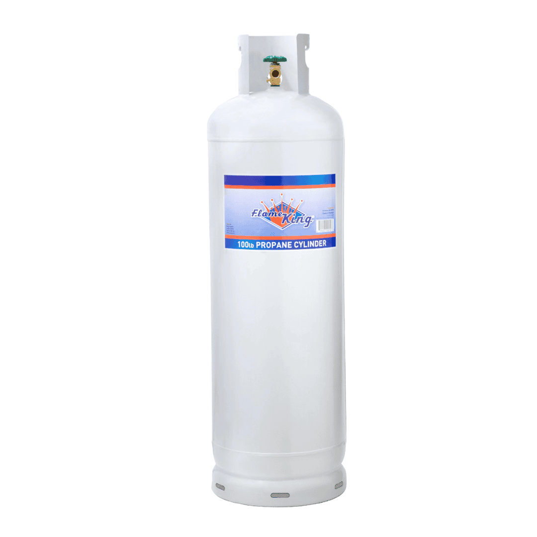 100 lb Steel Propane Cylinder POL Valve (Ships Empty) - Image 3