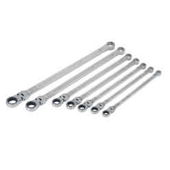 CRAFTSMAN V-Series 7-Piece Set 6-point Metric Flexible Head Ratchet Wrench