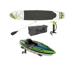 Bestway Hydro Force Wave Stand Up Paddle Board & 1-Person Sporty Kayak