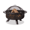 Endless Summer Wood Burning Geometric Outdoor Fire Pit, 36 in.