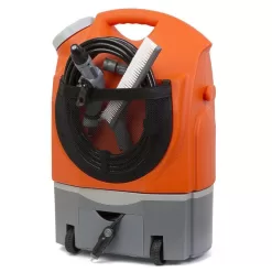 Ivation IVASWASHER Portable Smart Washer 12-Volt 130.5 PSI Adjustable 0.5 GPM w/Water Tank, Rechargeable Electric Spray Washer