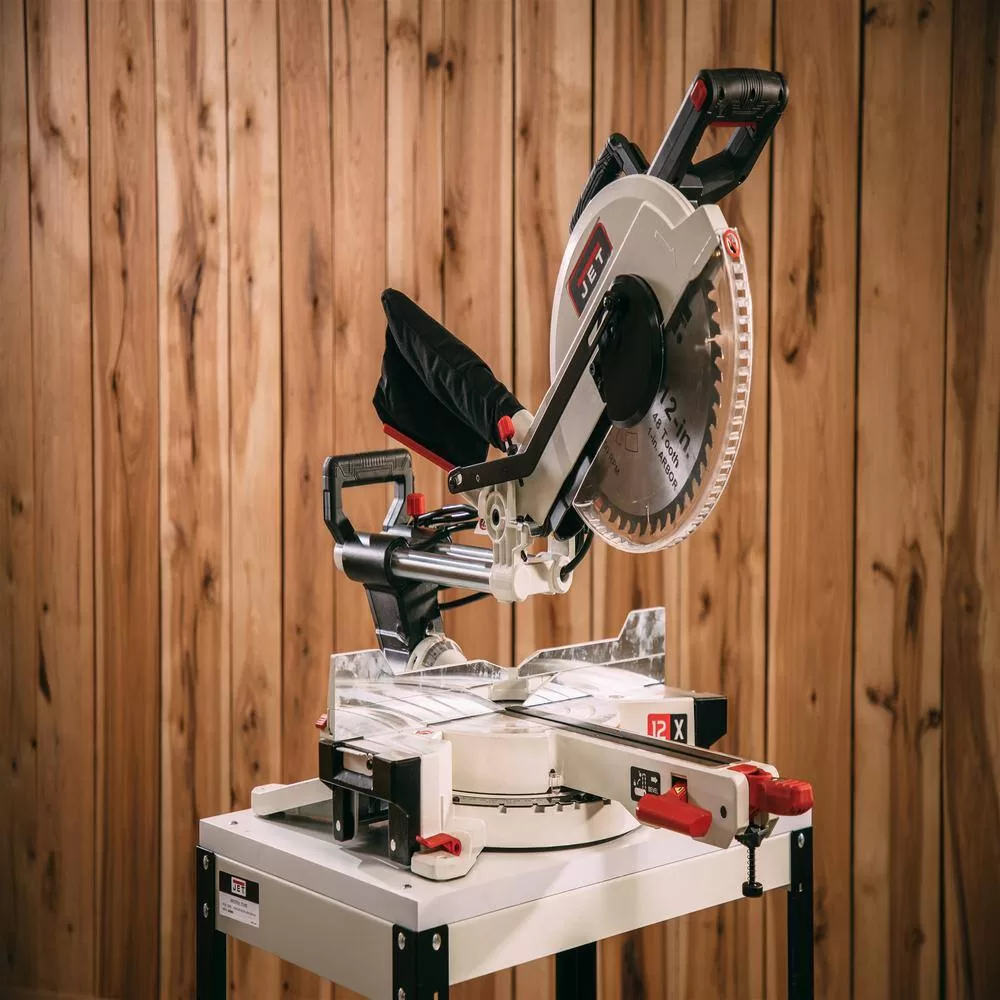 Jet 707212 12 in. Sliding Dual Bevel Compound Miter Saw