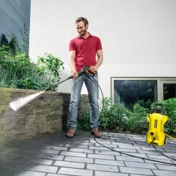Karcher 1.673-610.0 1700 PSI 1.45 GPM K 2 Power Control Cold Water CHK Electric Pressure Washer Plus 2 Wands, Car Care Kit & Surface Cleaner