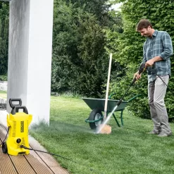 Karcher 1.673-610.0 1700 PSI 1.45 GPM K 2 Power Control Cold Water CHK Electric Pressure Washer Plus 2 Wands, Car Care Kit & Surface Cleaner