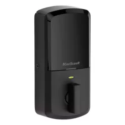 Kwikset 939WIFITSCR514S HALO Matte Black Touchscreen WiFi Keypad Electronic Single-Cylinder Smart Lock Deadbolt featuring SmartKey Security