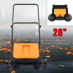 YIYIBYUS BI-MLCR-2429 26 in. Handheld Sweeper Foldable Manual Push Floor Sweeper