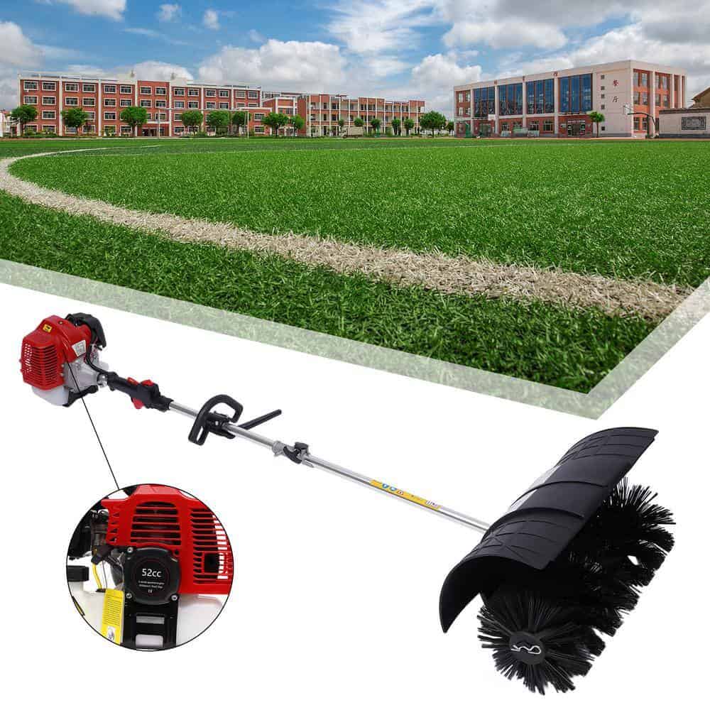 YIYIBYUS OT-MLLCR-1208 52 cc 2-Stroke 2.3 HP Gasoline Power Hand-Held Sweeper Lawn Artificial Grass Sweeper