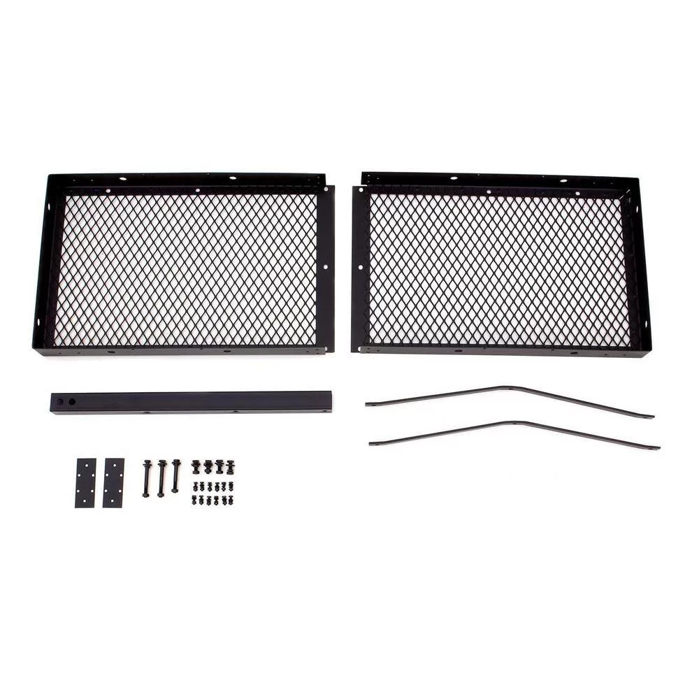 Lund 601010 500 lb. Capacity 61 in. x 21 in. Steel High Mount Cargo Carrier for 2 in. Receiver