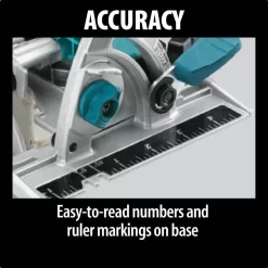 Makita 5007MG 15 Amp 7-1/4 in. Corded Lightweight Magnesium Circular Saw with LED Light, Dust Blower, 24T Carbide blade, Hard Case