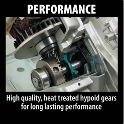 Makita 5477NB 15 Amp 7-1/4 in. Corded Hypoid Circular Saw with 51.5 degree Bevel Capacity and 24T Carbide Blade