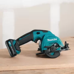 Makita 12V max CXT Lithium-Ion Cordless 3-3/8 in. Circular Saw Kit, Case (2.0Ah)