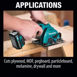 Makita 12V max CXT Lithium-Ion Cordless 3-3/8 in. Circular Saw Kit, Case (2.0Ah)