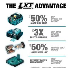 Makita 1002582445 18V X2 LXT 5.0Ah Lithium-Ion (36V) Brushless Cordless Rear Handle 7-1/4 in. Circular Saw Kit