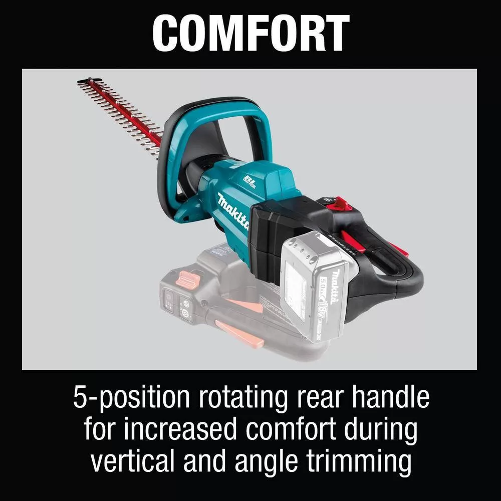 Makita XHU07Z 18V LXT Lithium-Ion Brushless Cordless 24 in. Hedge Trimmer (Tool Only)