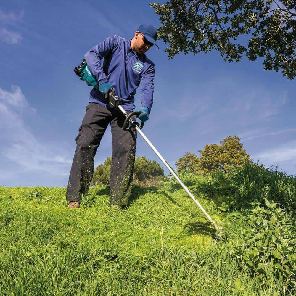 Makita XRU18PT 18-Volt X2 (36-Volt) LXT Lithium-Ion Brushless Cordless String Trimmer Kit (5.0Ah) - Image 5