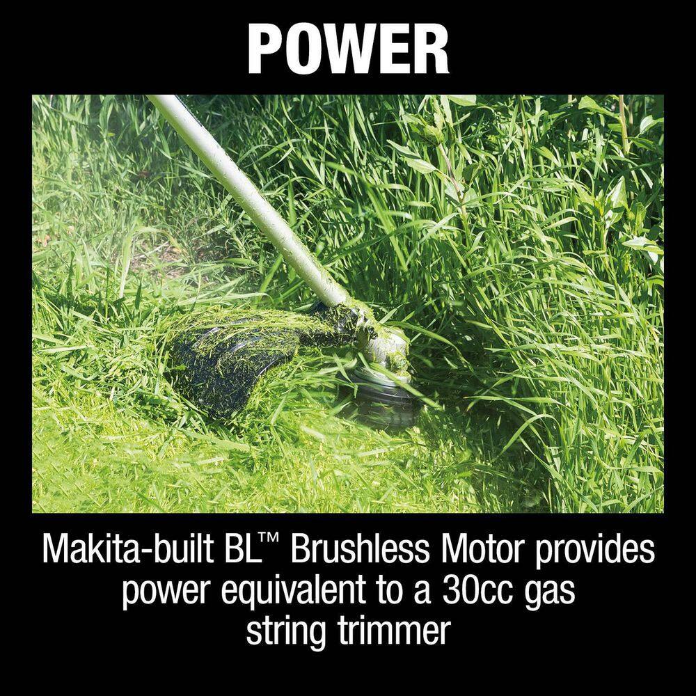 Makita XRU18PT 18-Volt X2 (36-Volt) LXT Lithium-Ion Brushless Cordless String Trimmer Kit (5.0Ah) - Image 6