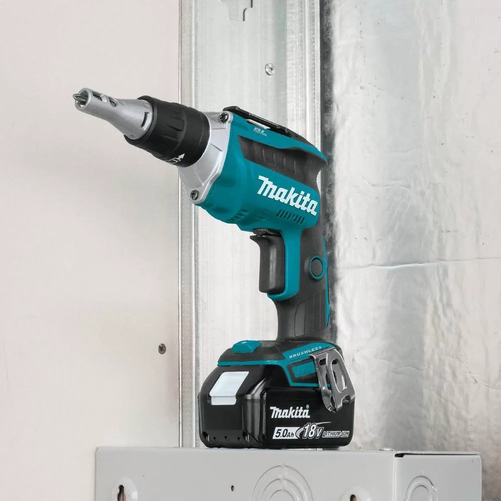 Makita XSF03T 18V 5.0Ah LXT Lithium-Ion Brushless Cordless Drywall Screwdriver Kit