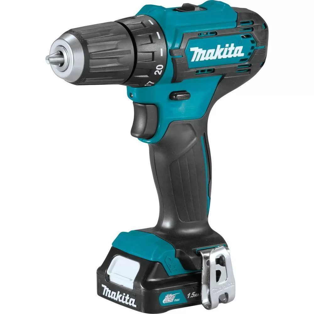 Makita 1001410482 12V max CXT 1.5 Ah Lithium-Ion Cordless Drill Driver and Impact Driver Combo Kit (2-Piece)