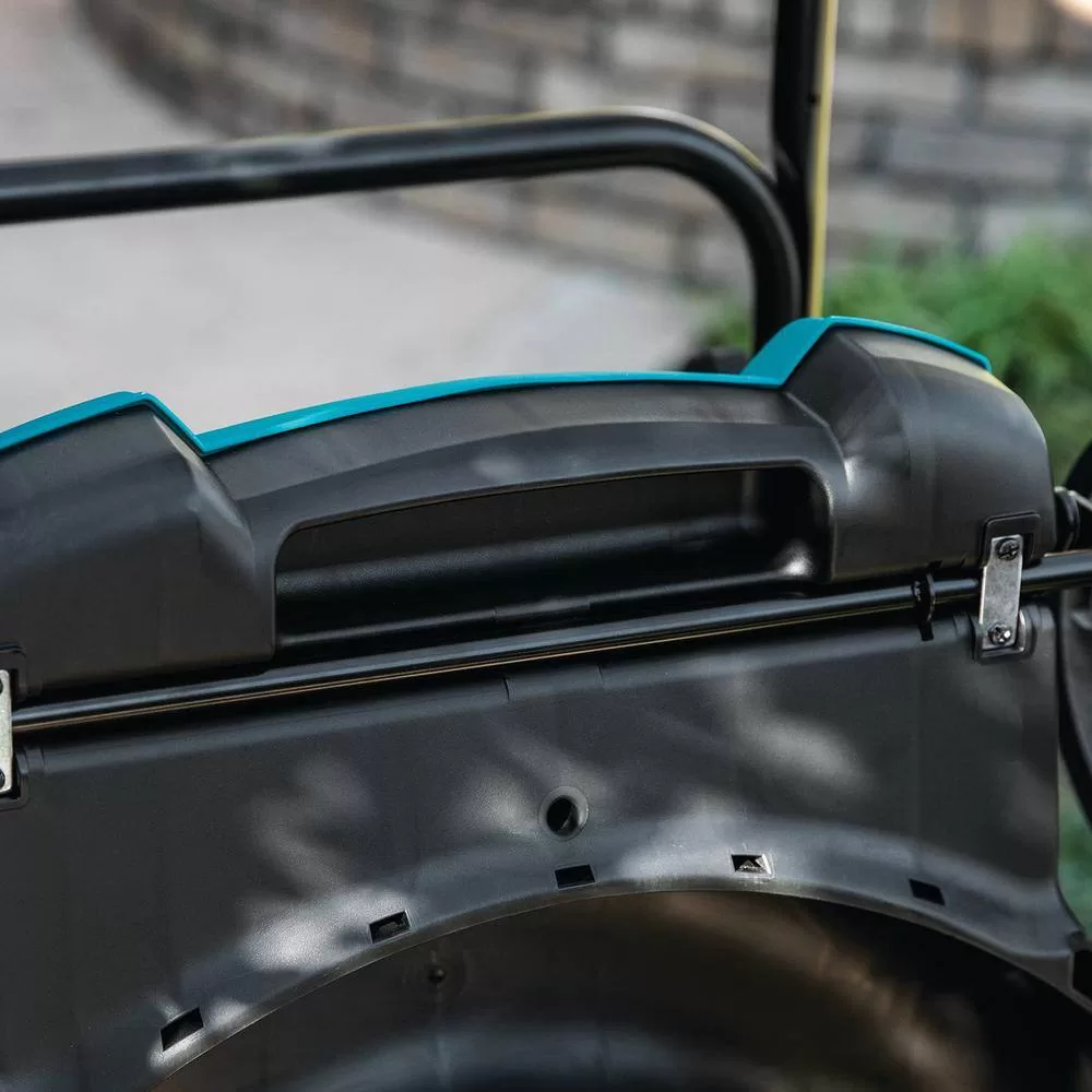 Makita XML10CT1 18-Volt X2 (36V) LXT Lithium-Ion Cordless 21 in. Walk Behind Lawn Mower Kit w/4 batteries (5.0Ah)