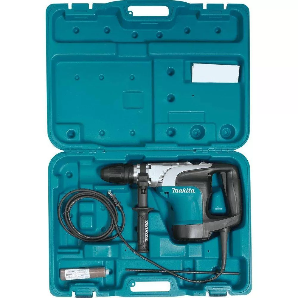 Makita HR4002 10 Amp 1-9/16 in. Corded SDS-MAX Concrete/Masonry Rotary Hammer Drill with Side Handle and Hard Case