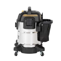 DEWALT DXV10SB 10 Gal. Stainless Steel Wet/Dry Vacuum with Hose Accessories and Accessory Bag