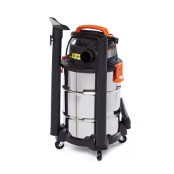 RIDGID WD6425B 6 Gal. 4.25-Peak HP Stainless Steel Wet/Dry Shop Vacuum with Filter, Hose, Accessories and Car Cleaning Attachment Kit