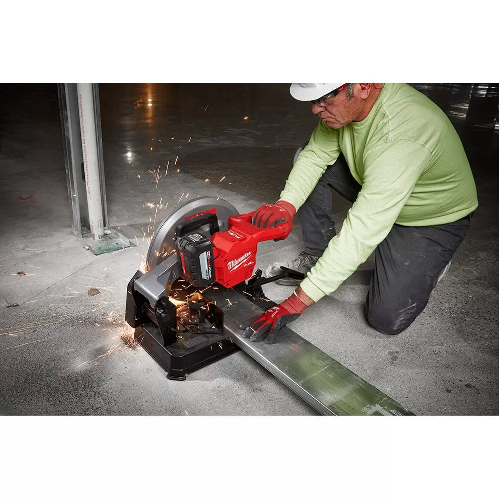 Milwaukee 2990-20 M18 FUEL 18-Volt Lithium-Ion Brushless Cordless 14 in. Abrasive Cut-Off Saw (Tool-Only) - Image 4