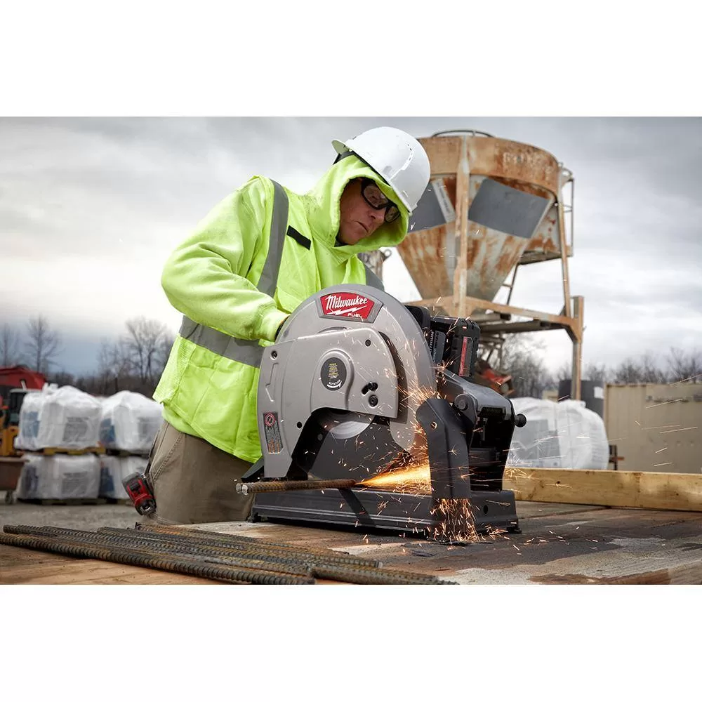 Milwaukee 2990-20 M18 FUEL 18-Volt Lithium-Ion Brushless Cordless 14 in. Abrasive Cut-Off Saw (Tool-Only) - Image 2