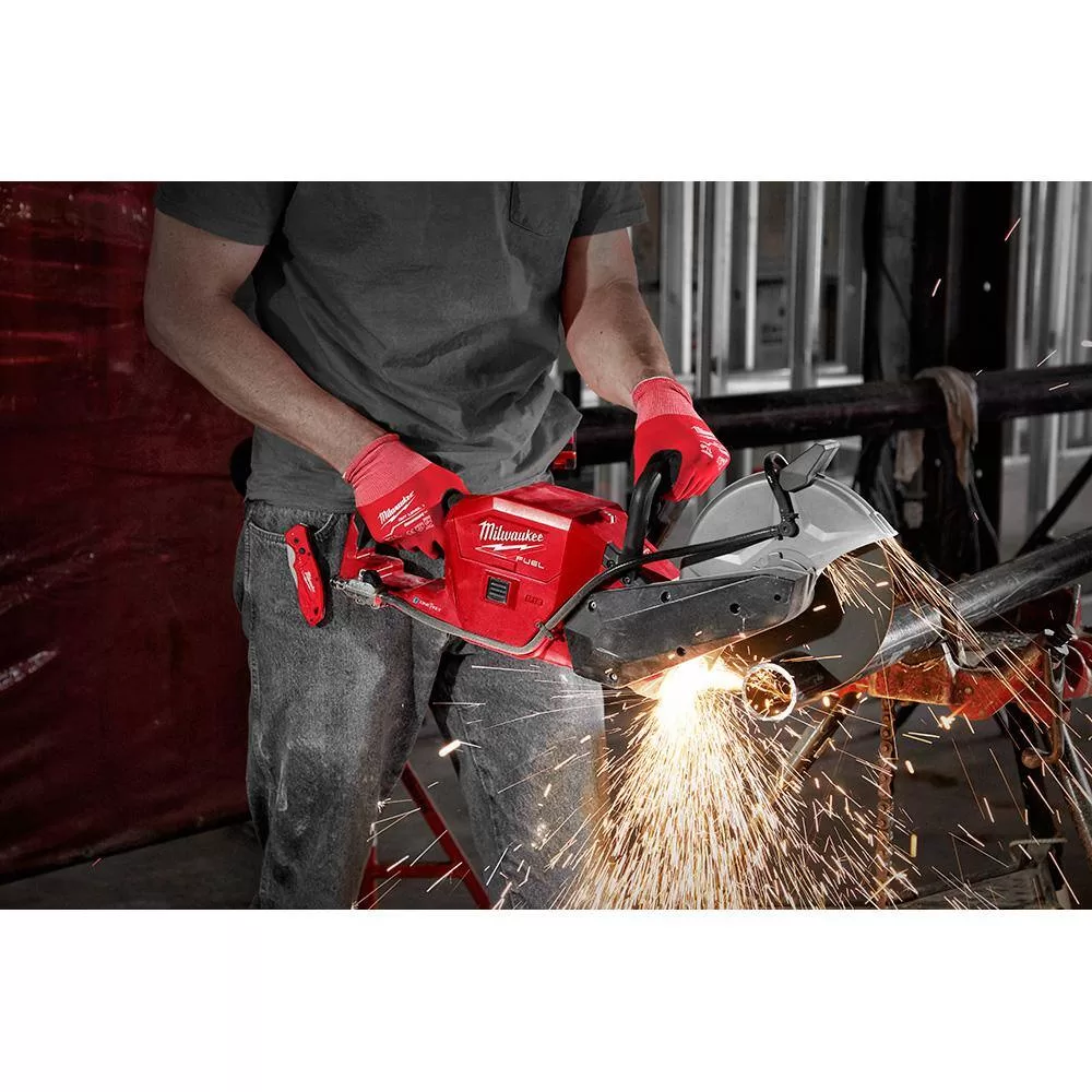 Milwaukee 2786-20 M18 FUEL ONE-KEY 18V Lithium-Ion Brushless Cordless 9 in. Cut Off Saw (Tool-Only)