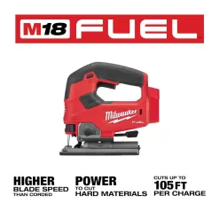 Milwaukee 2830-20-2737-20 M18 FUEL 18V Lithium-Ion Cordless 7-1/4 in. Rear Handle Circular Saw with M18 FUEL Jig Saw