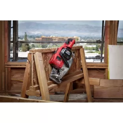 Milwaukee 2830-20-2745-20 M18 FUEL 18V Lithium-Ion Cordless 7-1/4 in. Rear Handle Circular Saw with 30-Degree Framing Nailer (2-Tool)