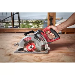 Milwaukee 2830-20-2836-20 M18 FUEL 18V Lithium-Ion Cordless 7-1/4 in. Rear Handle Circular Saw with Oscillating Multi-Tool (Tool-Only)