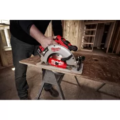 Milwaukee 2992-22 M18 18V Lithium-Ion Brushless Cordless Hammer Drill and Circular Saw Combo Kit (2-Tool) with Two 4.0 Ah Batteries