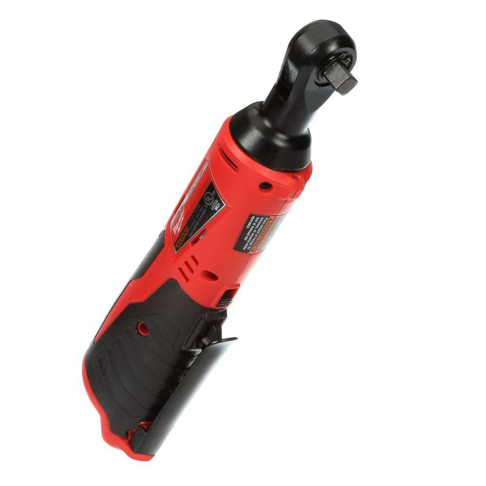 Milwaukee 2457-20-48-11-2420 M12 12V Lithium-Ion Cordless 3/8 in. Ratchet with M12 2.0Ah Battery