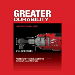 Milwaukee 2567-22-49-66-7024 M12 FUEL 12V Cordless High Speed 3/8 in. Ratchet Kit w/Impact Duty 3/8 in. SAE Deep Impact Rated Socket Set(8-Piece)