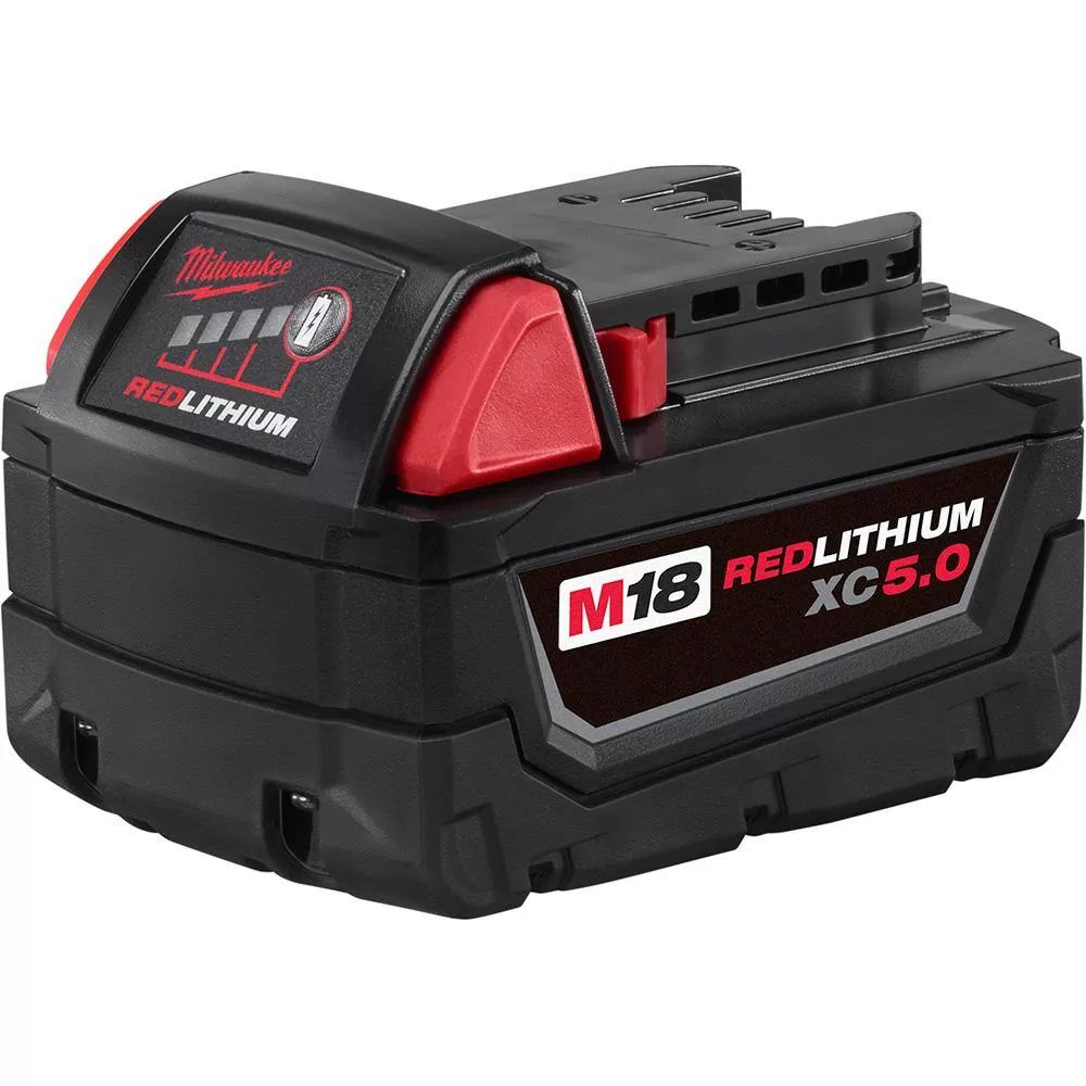 Milwaukee 2825-20ST-48-11-1850 M18 FUEL 18V Lithium-Ion Cordless Brushless String Grass Trimmer W/ Attachment Capability W/ M18 5.0Ah Battery