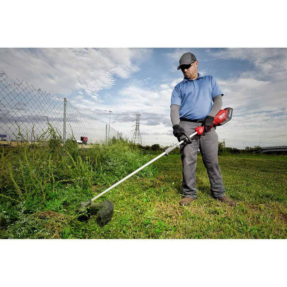 Milwaukee 2825-20ST-49-16-2719 M18 FUEL 18-Volt Lithium-Ion Brushless Cordless QUIK-LOK String Trimmer with Hedge Trimmer Attachment (2-Tool)