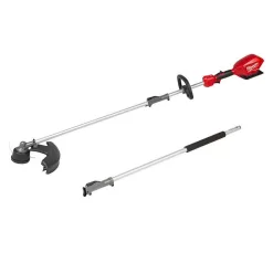 Milwaukee M18 FUEL 18V Lithium-Ion Cordless Brushless String Trimmer with Attachment Capability & 3 ft. Extension Attachment