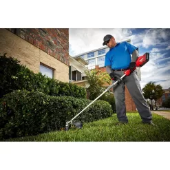 Milwaukee M18 FUEL 18V Lithium-Ion Cordless Brushless String Trimmer with Attachment Capability & 3 ft. Extension Attachment