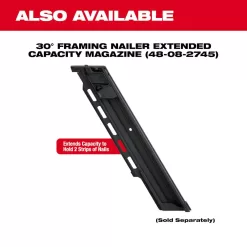 Milwaukee 1004593476 M18 FUEL 3-1/2 in. 18-Volt 30-Degree Lithium-Ion Brushless Cordless Framing Nailer (Tool-Only)