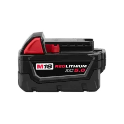 Milwaukee 2646-20-48-11-1850 M18 18V Lithium-Ion Cordless Grease Gun 2-Speed W/ M18 5.0 Ah Battery